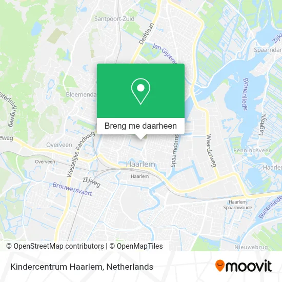 Kindercentrum Haarlem kaart