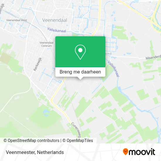 Veenmeester kaart