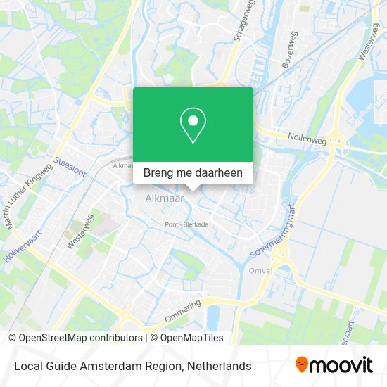 Local Guide Amsterdam Region kaart
