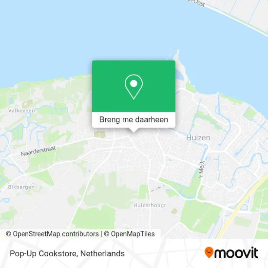 Pop-Up Cookstore kaart