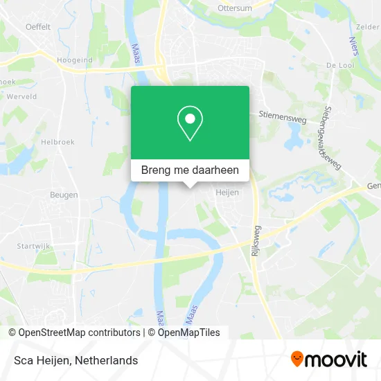 Sca Heijen kaart