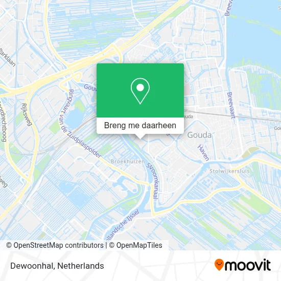 Dewoonhal kaart