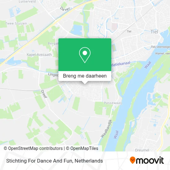 Stichting For Dance And Fun kaart