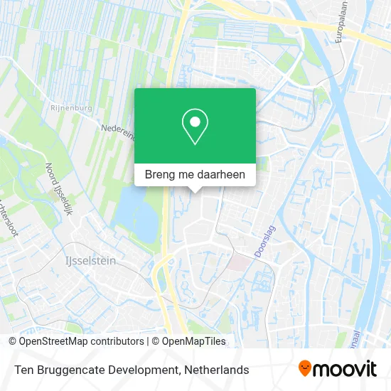 Ten Bruggencate Development kaart
