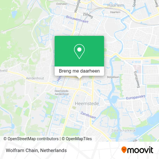Wolfram Chain kaart