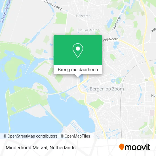 Minderhoud Metaal kaart