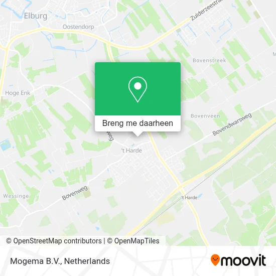 Mogema B.V. kaart