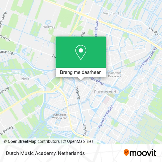 Dutch Music Academy kaart