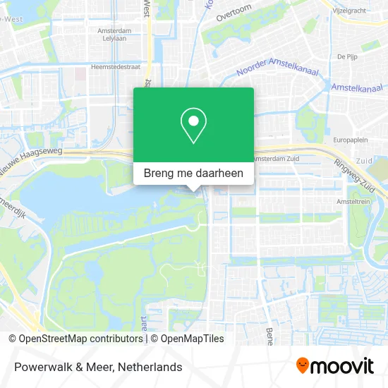 Powerwalk & Meer kaart