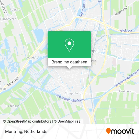 Muntring kaart