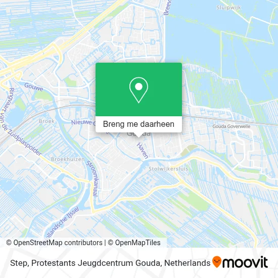 Step, Protestants Jeugdcentrum Gouda kaart