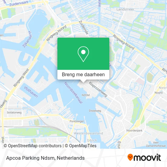 Apcoa Parking Ndsm kaart