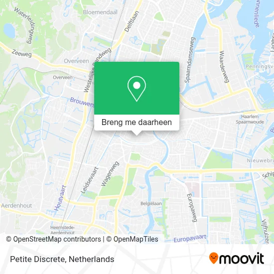 Petite Discrete kaart
