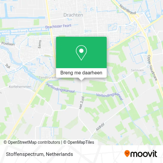 Stoffenspectrum kaart