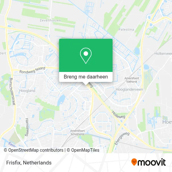 Frisfix kaart