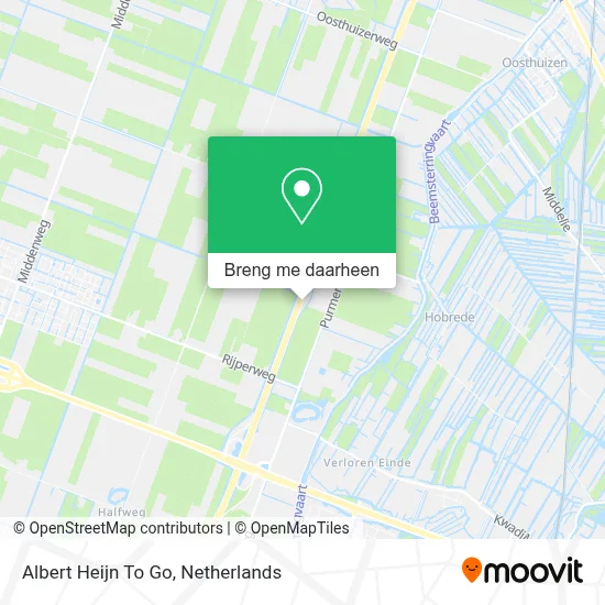 Albert Heijn To Go kaart