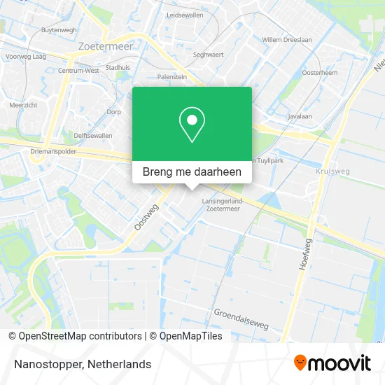 Nanostopper kaart