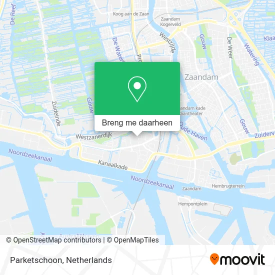 Parketschoon kaart