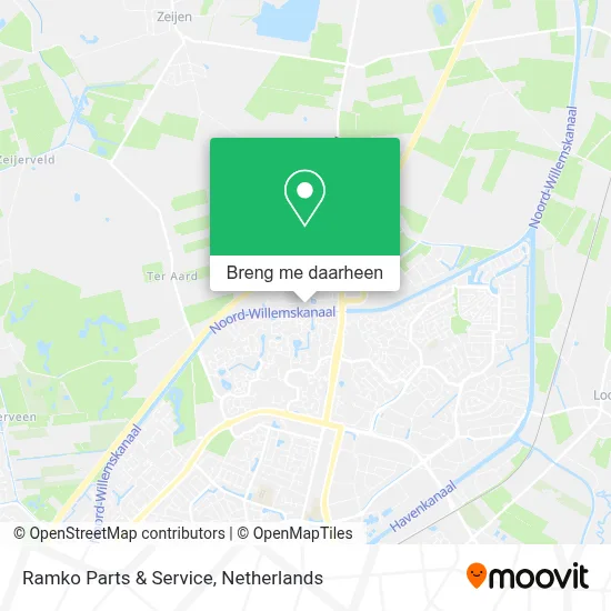 Ramko Parts & Service kaart