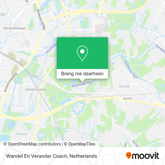 Wandel En Verander Coach kaart