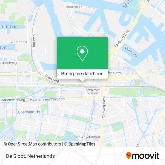 De Sloot kaart