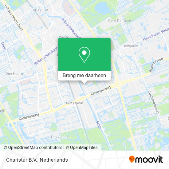 Charistar B.V. kaart