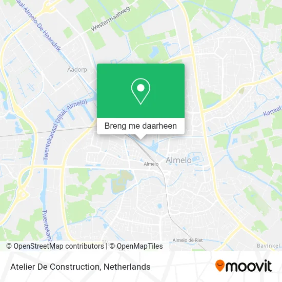Atelier De Construction kaart