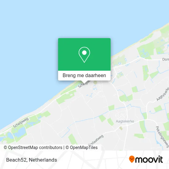 Beach52 kaart