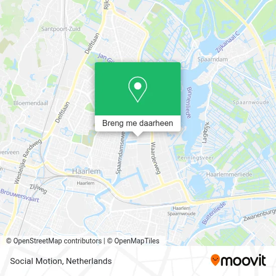 Social Motion kaart