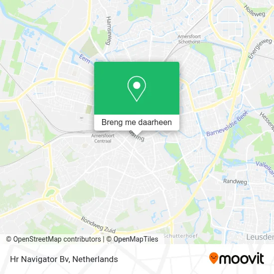 Hr Navigator Bv kaart