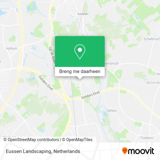 Eussen Landscaping kaart