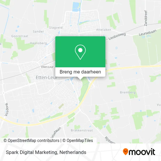 Spark Digital Marketing kaart