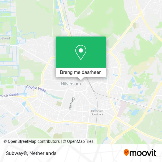 Subway® kaart