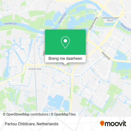 Partou Childcare kaart
