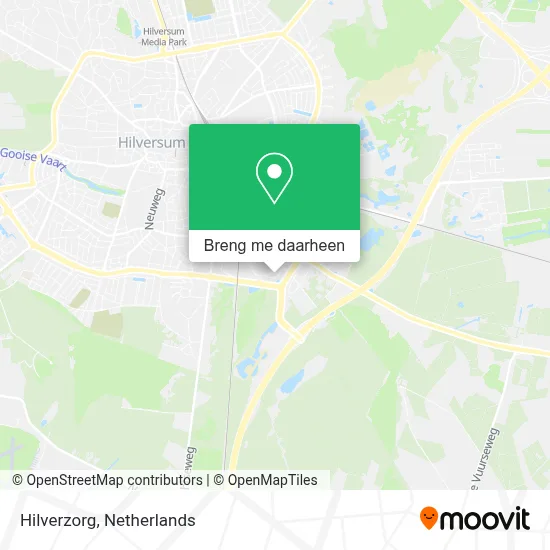Hilverzorg kaart