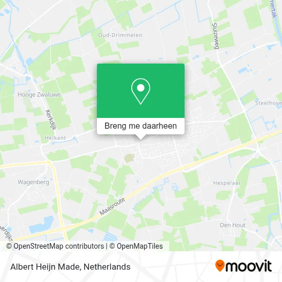 Albert Heijn Made kaart