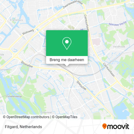 Fitgard kaart