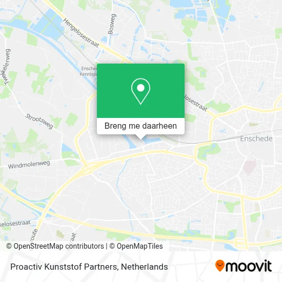 Proactiv Kunststof Partners kaart