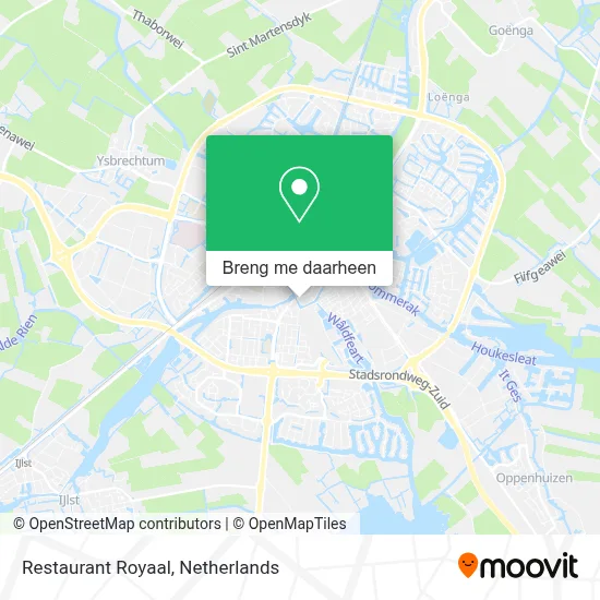 Restaurant Royaal kaart