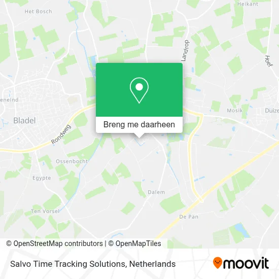 Salvo Time Tracking Solutions kaart