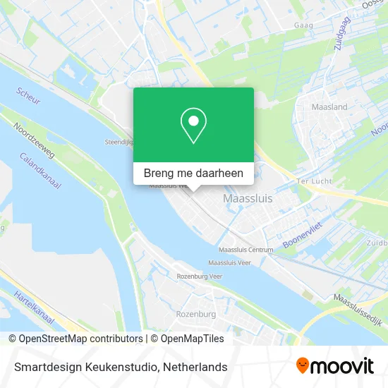 Smartdesign Keukenstudio kaart