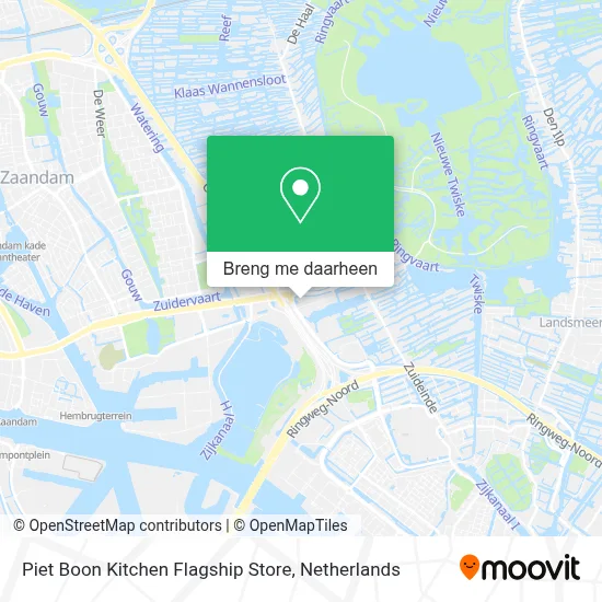 Piet Boon Kitchen Flagship Store kaart