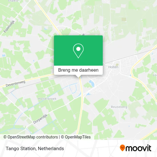 Tango Station kaart
