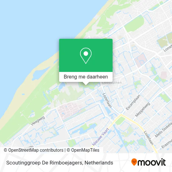Scoutinggroep De Rimboejagers kaart