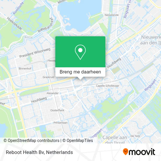 Reboot Health Bv kaart