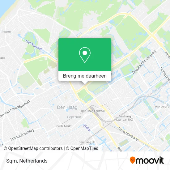 Sqm kaart
