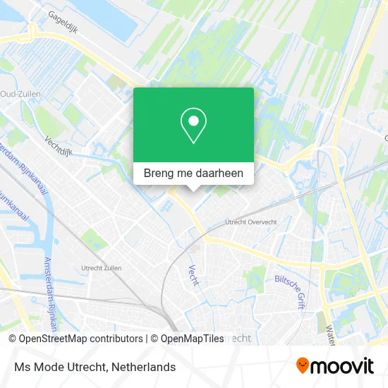 Ms Mode Utrecht kaart