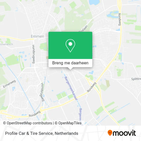 Profile Car & Tire Service kaart