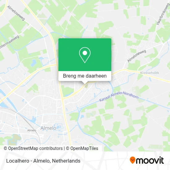 Localhero - Almelo kaart