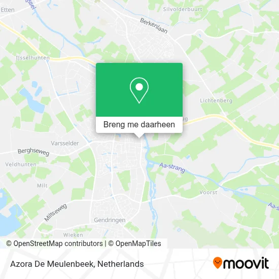 Azora De Meulenbeek kaart